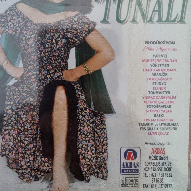 Ayşe Tunalı - Anlasana CD | Almanya | Akbaş Müzik | 1995 | Ayşe Tunalı  CD