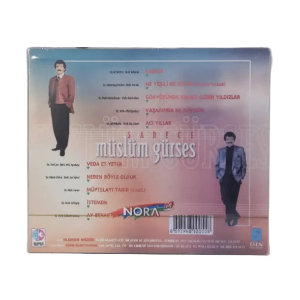 Müslüm Gürses - Sadece (CD ) Müslüm Gürses Sadece CD | | Arabesk | Türk Sanat Müziği | CD