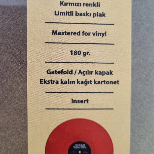 Nur Yoldaş | Sultan-I Yegah Plak (Türk Pop) |LP|Plak| Kayıt)