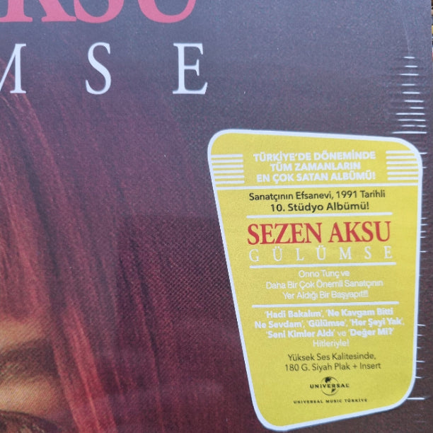 Sezen Aksu Plak - Gülümse (Plak) Schallplatte | LP