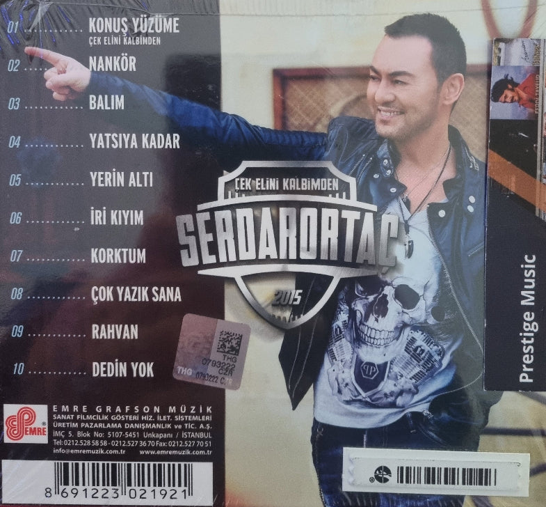 Serdar Ortaç - Çek Elini Kalbimden 2015 ( CD )Türkçe | Türkçe | Türkçe | Pop | CD