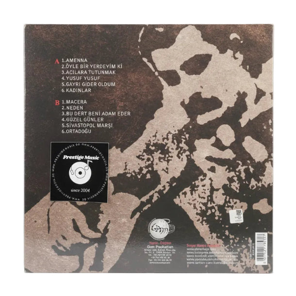 Ahmet Kaya Acılara Tutunmak Plak ( Ahmet Kaya Plak | Türk Halk | Özgün | Protest Plak ) Schallplatte | LP