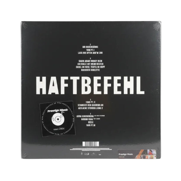 Haftbefehl Plak - Russisch Roulette Plak | Limited Edition | Schallplatte | LP | Türkçe Rap Plak
