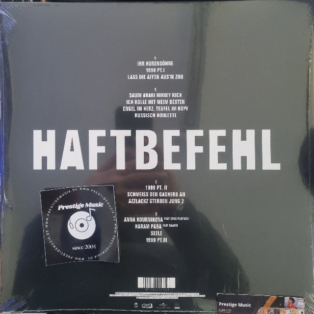Haftbefehl Plak - Russisch Roulette Plak | Limited Edition | Schallplatte | LP | Türkçe Rap Plak