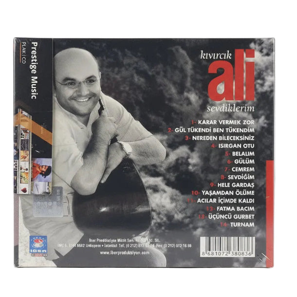 Kıvırcık Ali CD -Kivircik Ali Sevdiklerim CD(Türk Halk CD)