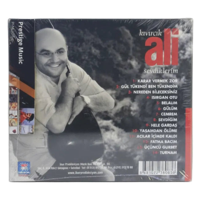 Kıvırcık Ali CD -Kivircik Ali Sevdiklerim CD(Türk Halk CD)