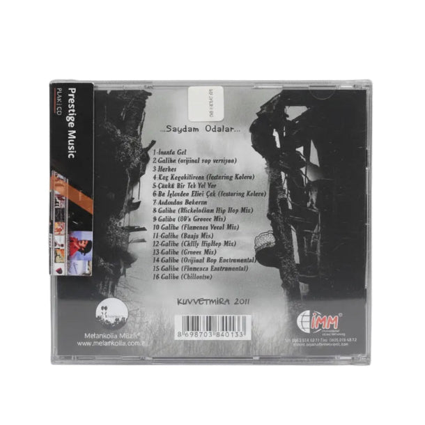 Sagopa Kajmer - Saydam Odalar CD | Türkçe |Hip Hop | Rap CD