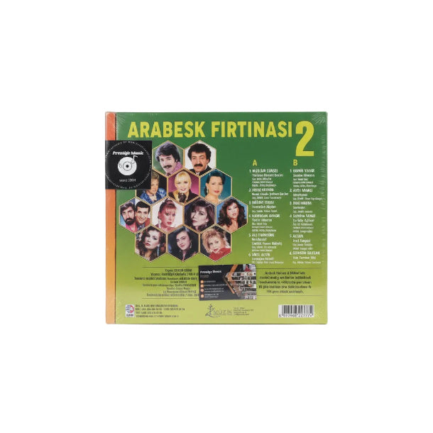Arabesk Fırtınası - Çeşitli Sanatçılar (Plak)Arabesk Fırtınası - Çeşitli Sanatçılar 'dan Arabesk Plak