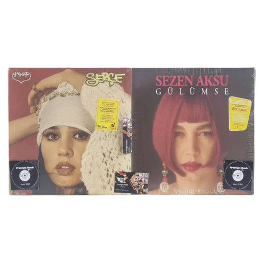 Sezen Aksu - Gülümse |Serçe | Plak Seti | 59€ 'dan itibaren Ücretsiz Kargo |Sezen Aksu Plak Çeşitleri