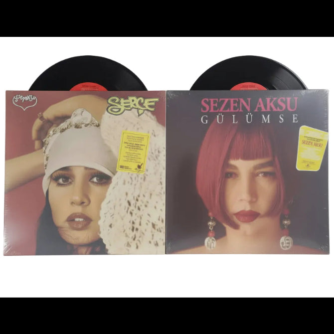 Sezen Aksu - Gülümse |Serçe | Plak Seti | 59€ 'dan itibaren Ücretsiz Kargo |Sezen Aksu Plak Çeşitleri
