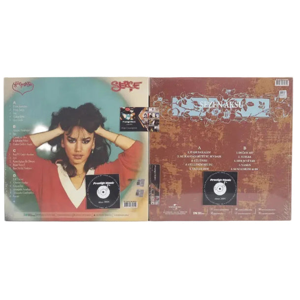 Sezen Aksu - Gülümse |Serçe | Plak Seti | 59€ 'dan itibaren Ücretsiz Kargo |Sezen Aksu Plak Çeşitleri