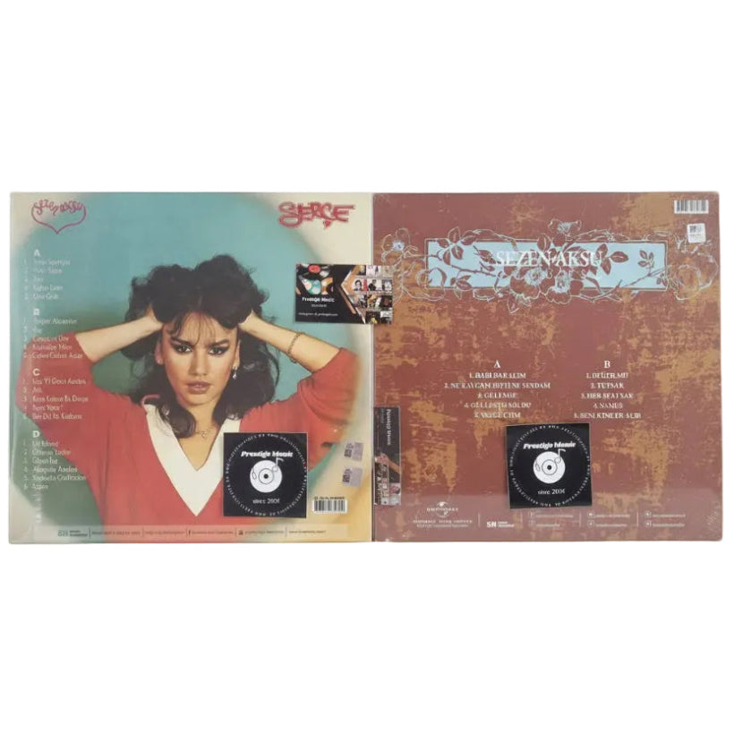 Sezen Aksu - Gülümse |Serçe | Plak Seti | 59€ 'dan itibaren Ücretsiz Kargo |Sezen Aksu Plak Çeşitleri