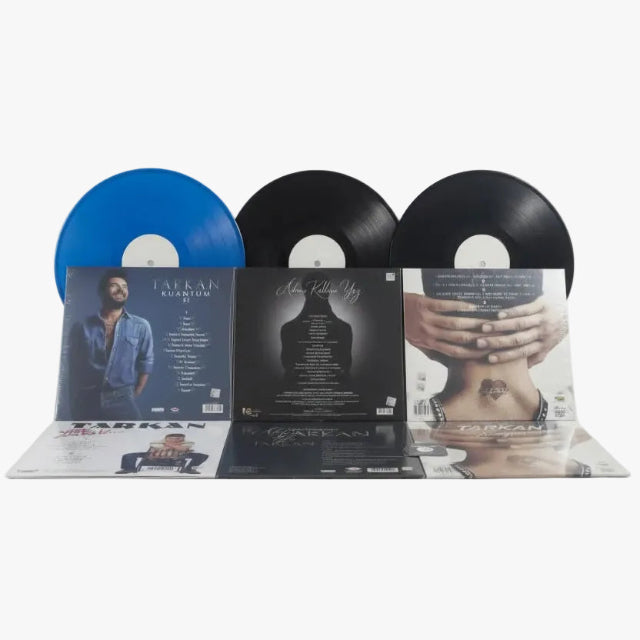 Tarkan Plak çeşitleri | Tarkan Schallplatte ( Tarkan Album Plak ) 7 Plak Seti | ücretsiz Kargo