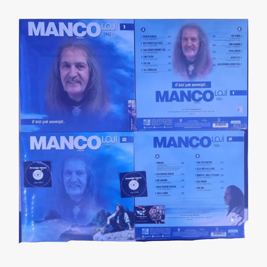 Barış Manço - Mançoloji Plak | Barış Manço Mançoloji 1-2 Plak (Barış Manço Plak) Mançoloji Schallplatte
