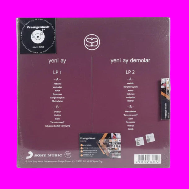 Sıla Plak | Onlar |Yeni Ay (2 Plak)Türkce Plak|Pop Plaka|kayıt|LP
