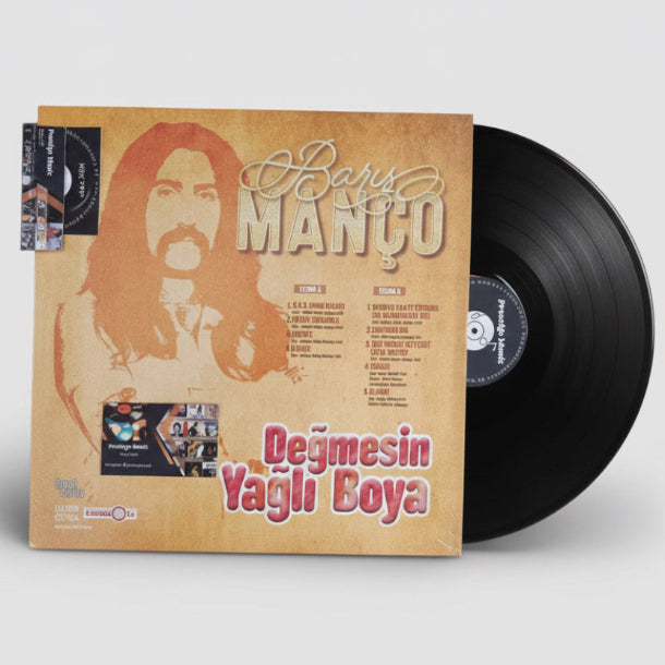 Barış Manço Değmesin Yağlı Boya Plak |TÜRKÜOLA Plak | Barış Manço Schallplatte | LP