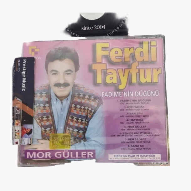 Ferdi Tayfur - Ferdi Tayfur Mor Güller CD ( Ferdi Tayfur CD )Arabesk | CD