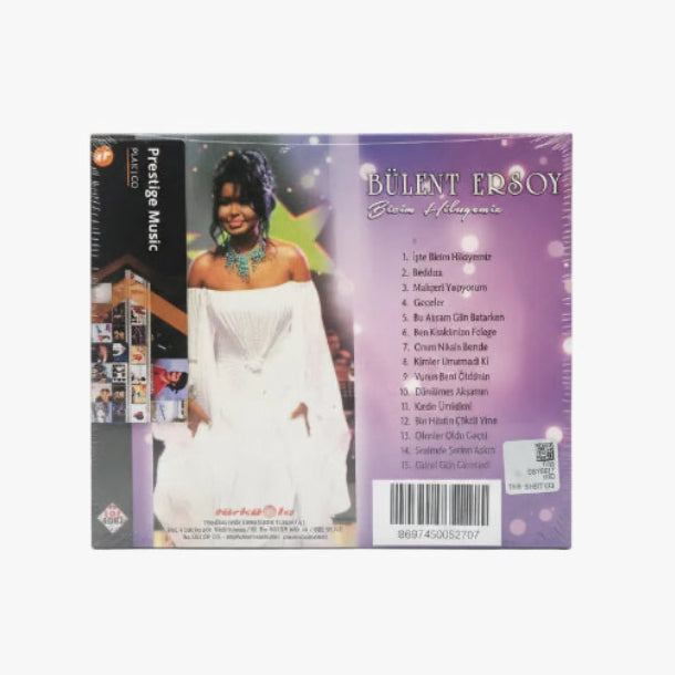 Bülent Ersoy - Bizim Hikayemiz CD ( Bülent Ersoy CD ) Türk Sanat | Müziği | Türk Sanat Müzigi | CD