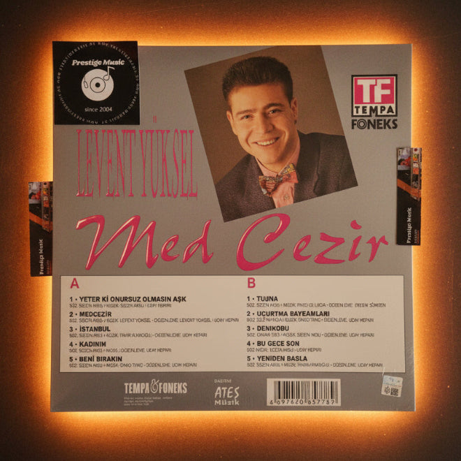 Levent Yüksel - Med Cezir (Plak) Türkçe | Pop | Plak | kayıt | LP