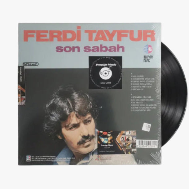 Ferdi Tayfur - Son Sabah Plak (Arabesk Plak)Ferdi Tayfur Plak - Ferdi Tayfur Son Sabah Schallplatte