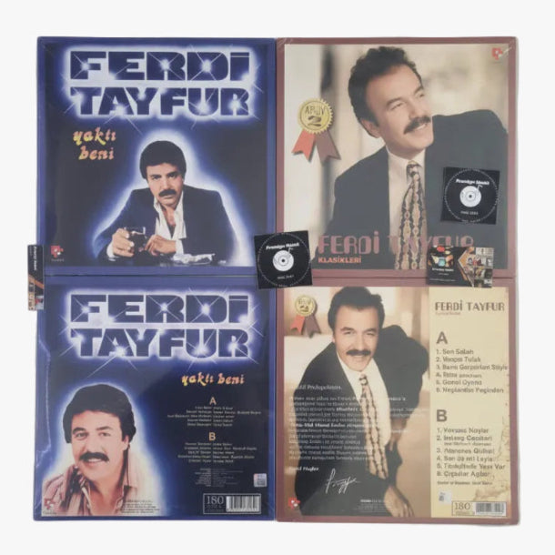 Ferdi Tayfur - Klasikleri Arşiv 2 Plak | Ferdi Tayfur Plak | Ferdi Tayfur - Yaktı Beni Plak | 2 Plak
