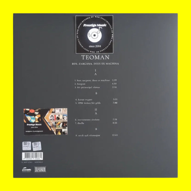 TEOMAN - BEN ZARGANA DEUX EX MACHINA | Plak (BOX SET) Teoman Schallplatte | LP | Almanya