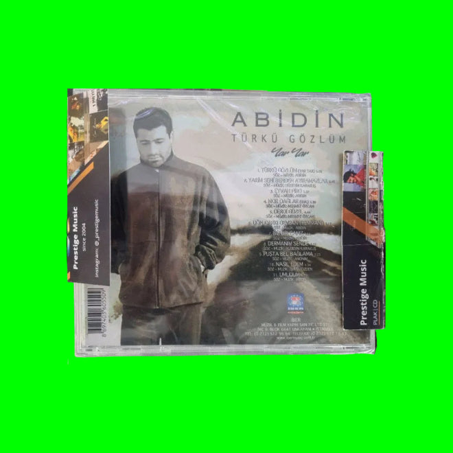 Abidin CD'si | Türkü Gözlüm Yar Yar (Türkü) | Türk Halk | Müziği CD )