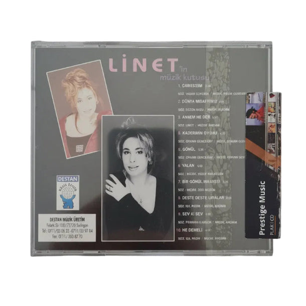 Linet CD – Linet'in Müzik Kutusu- Destan Müzik CD | Almanya