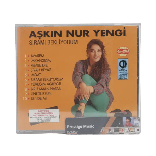 Aşkın Nur Yengi CD | Aşkın Nur Yengi | Sıramı Bekliyorum ( Türkçe | Pop |CD ) NET SES | Almanya BASKI