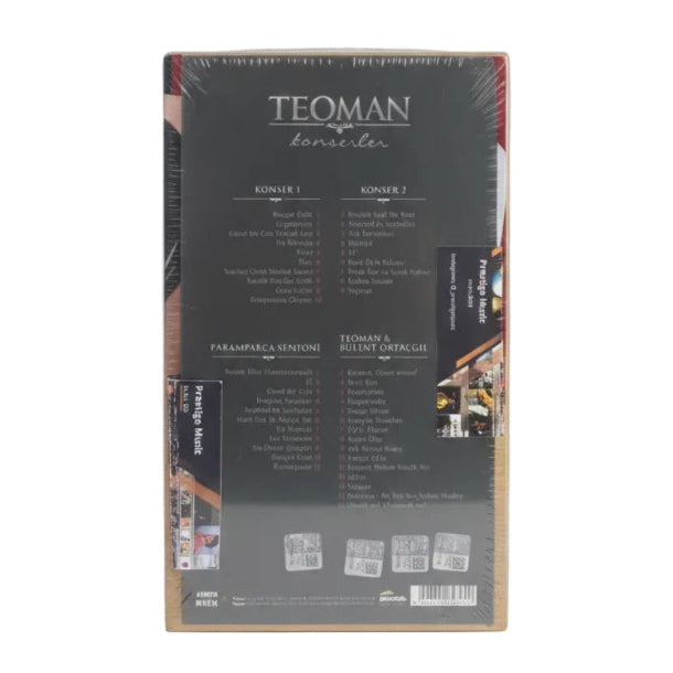 Teoman Konserler CD | 4 x CD | Konser | Teoman Konser CD | 4 CD