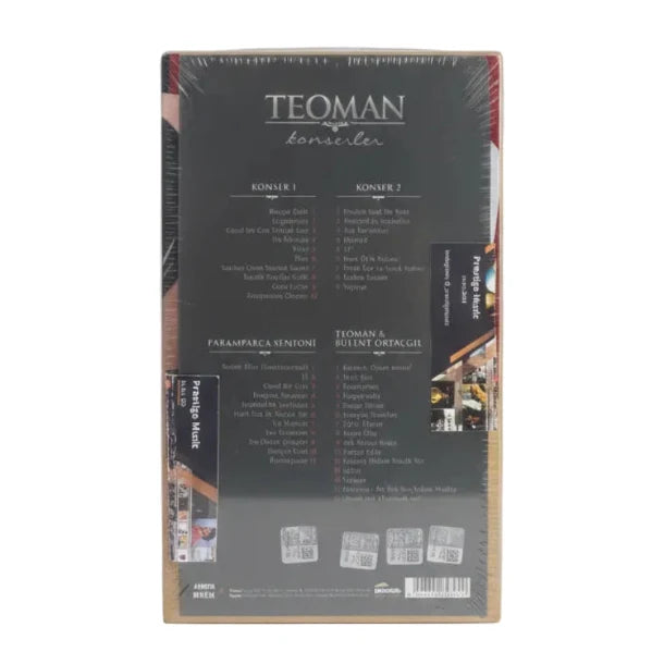 Teoman - Konserler (CD) Teoman Konserler | 4 x CD | Album | Compilation | CD | Türkischer Rock | CD