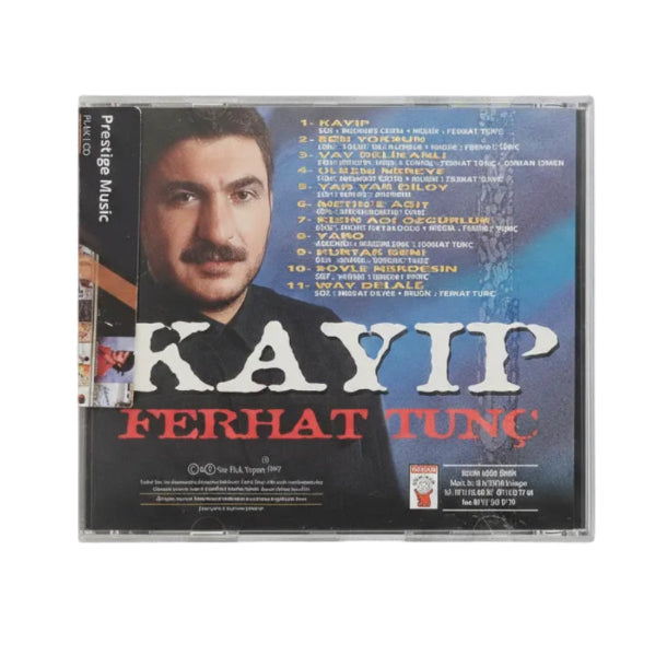 Ferhat Tunç - Kayıp ( CD ) Türk Halk | Protesto | Müzik | CD ( Destan Müzik )