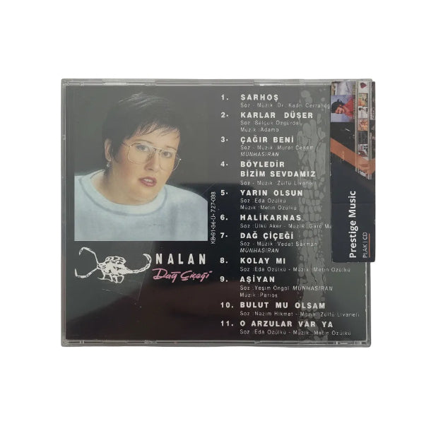 Akrep Nalan | Dağ Çiçeği | CD (Türk Pop Müziği) DESTAN Müzik | Almanya | Stuttgart | Esslingen Üretim CD