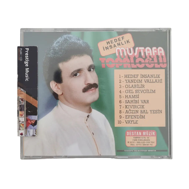 Mustafa Topaloğlu - Hedef İnsanlık CD | DESTAN Müzik |Stuttgart | Esslingen | CD