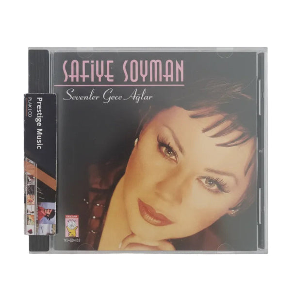 Safiye Soyman - Sevenler Gece Ağlar CD (Türk Sanat CD) Destan Müzik | Almanya | Esslingen | CD