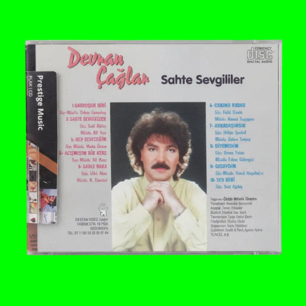 Devran Çağlar - Sahte Sevgiler ( Arabesk | CD ) Destan Müzik | Almanya