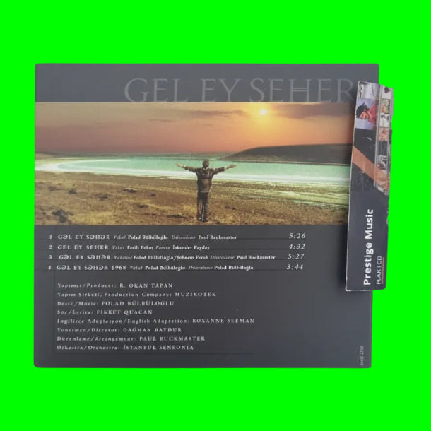 Polad Bülbüloğlu | Şebnem Ferah | Fatih Erkoç | Gel Ey Seher CD | Sovyet pop (Estrada)Azerbaycan pop CD