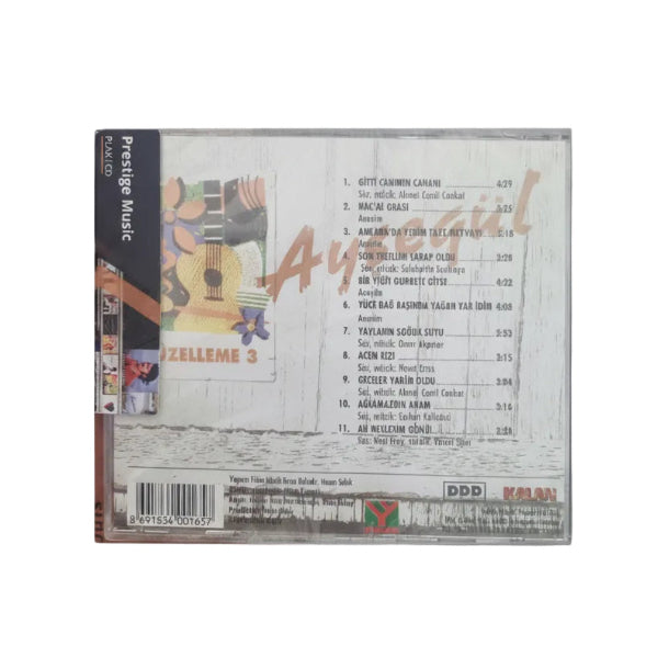 Ayşegül - Güzelleme 3 (THM CD) Ayşegül Güzelleme 3 CD | Türk Halk | Müziği | CD