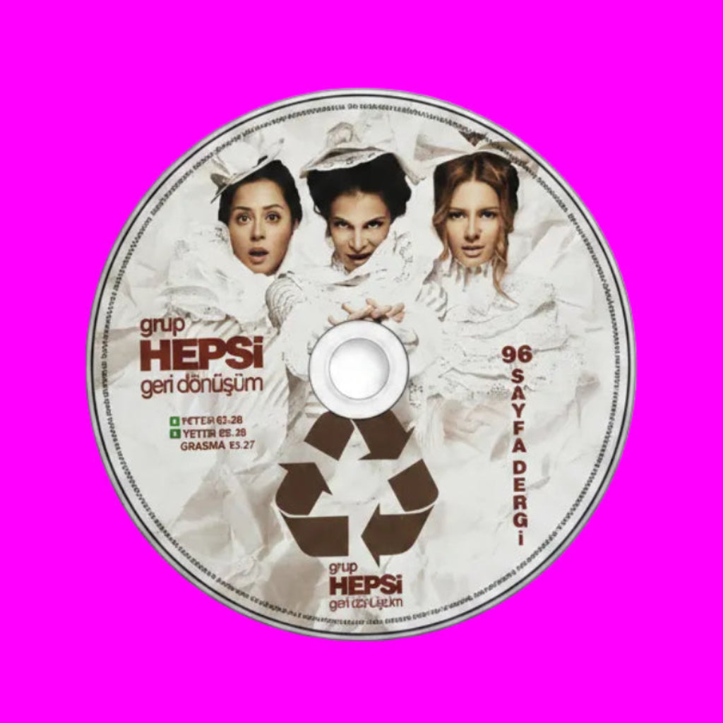 Grup Hepsi - Geri Dönüşüm CD + 96 sayfa Dergi | Hepsi CD | Türkischer Pop | CD's