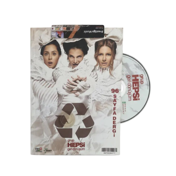 Grup Hepsi - Geri Dönüşüm CD + 96 sayfa Dergi | Hepsi CD | Türkischer Pop | CD's