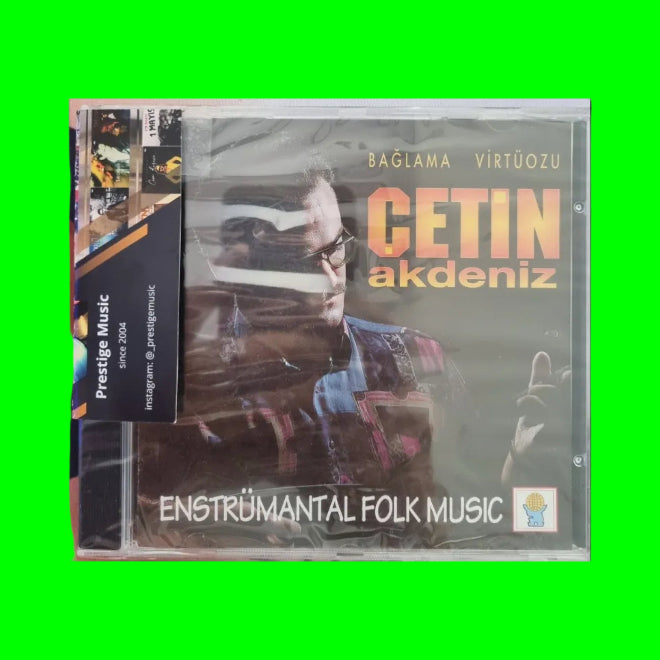 Çetin Akdeniz - Bağlama Virtüözü (Türkçe Enstrümantal) | CD)