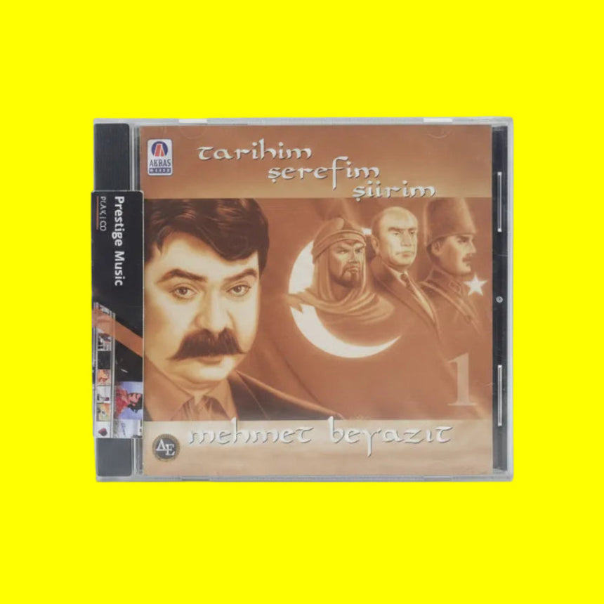 Mehmet Beyazıt tarihim şerefim şiirim CD | Türk halk | müziği | özgün müzik | CD