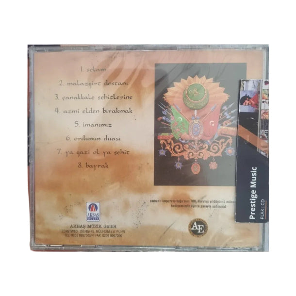 Mehmet Beyazıt tarihim şerefim şiirim CD | Türk halk | müziği | özgün müzik | CD