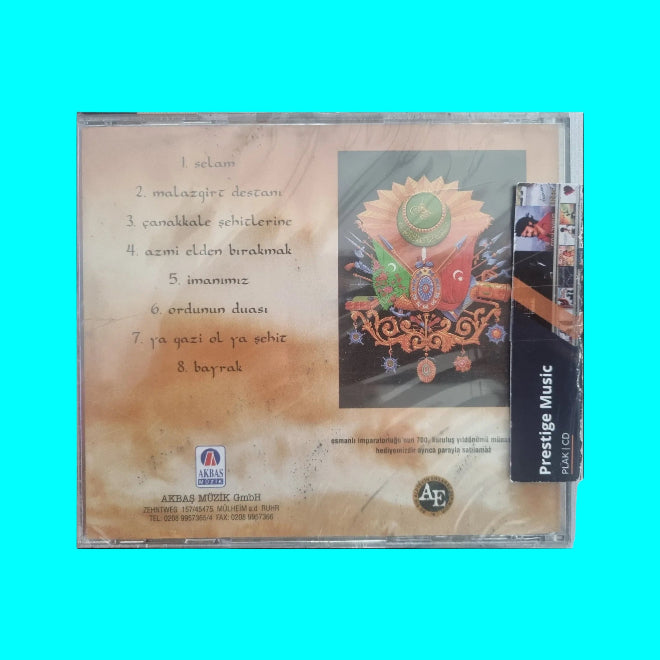 Mehmet Beyazıt tarihim şerefim şiirim CD | Türk halk | müziği | özgün müzik | CD