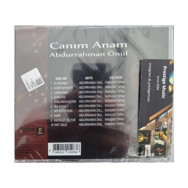 Abdurrahman Önül CD | Abdurrahman Önül Canım Anam CD | En Güzel ilahiler CD