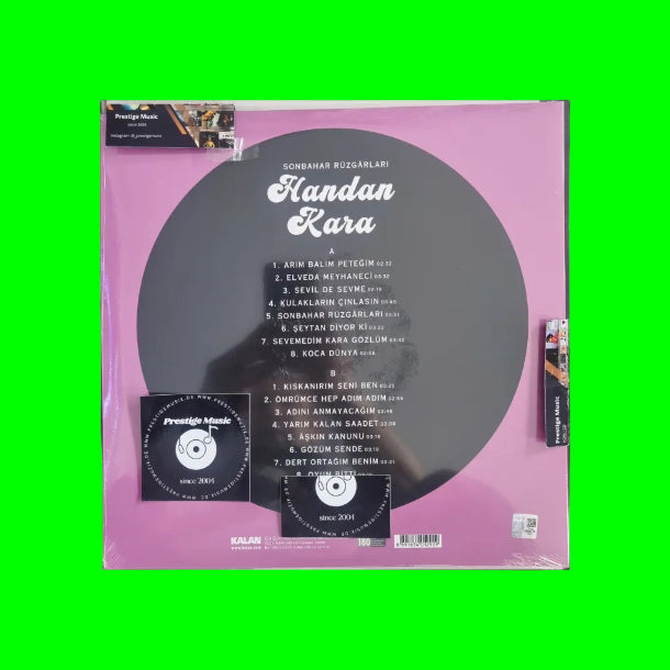 Handan Kara Plak -Yeşilçam Şarkıları ( Plak ) Schallplatte | LP