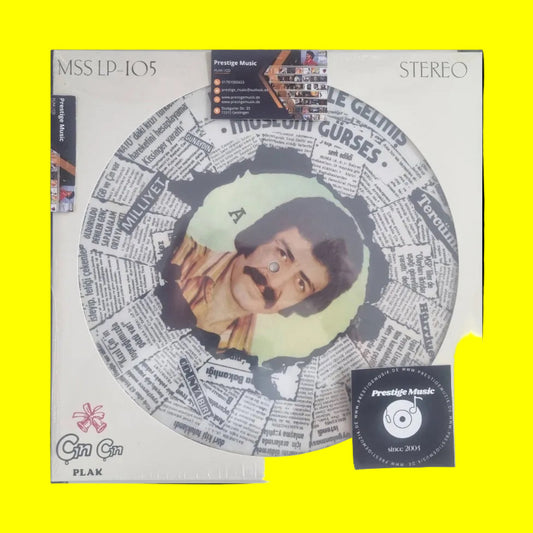 Müslüm Gürses Dünya Ne Hale Gelmiş Plak (Picture Disk) Fotoğraf Baskı Plak