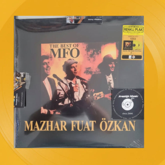 Mazhar Fuat Özkan - The Best Of Plak(Renkli 2 Plak | 2 LP) The Best of MFÖ Plak | LP