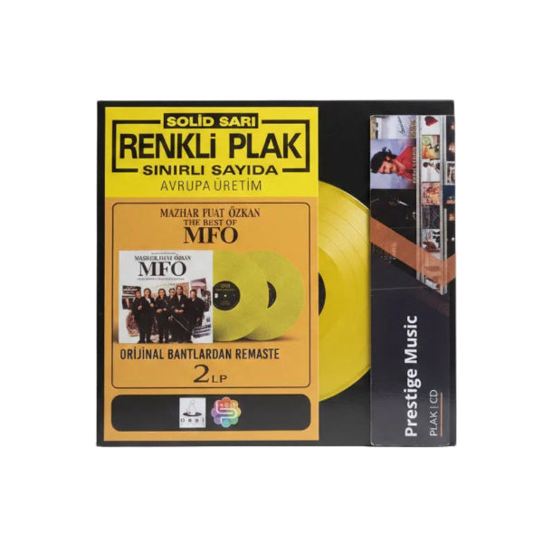 Mazhar Fuat Özkan - The Best Of Plak(Renkli 2 Plak | 2 LP) The Best of MFÖ Plak | LP