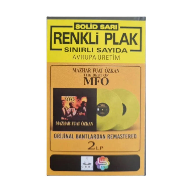 Mazhar Fuat Özkan - The Best Of Plak(Renkli 2 Plak | 2 LP) The Best of MFÖ Plak | LP